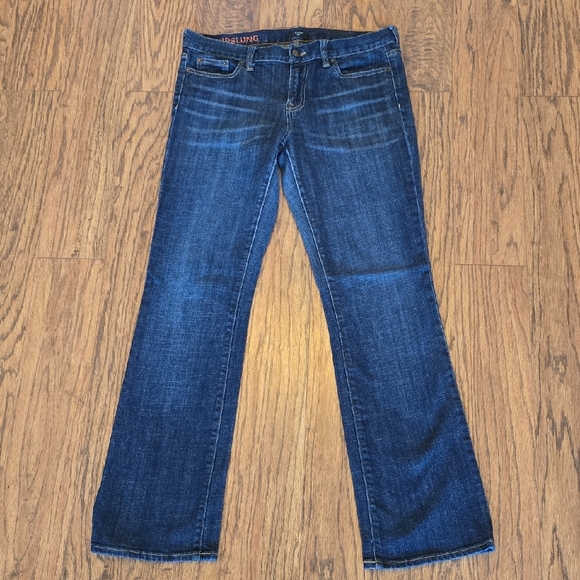 J. Crew Factory Hip Slung Bootcut Jeans EUC - Women's Size 31 - Picture 2 of 11